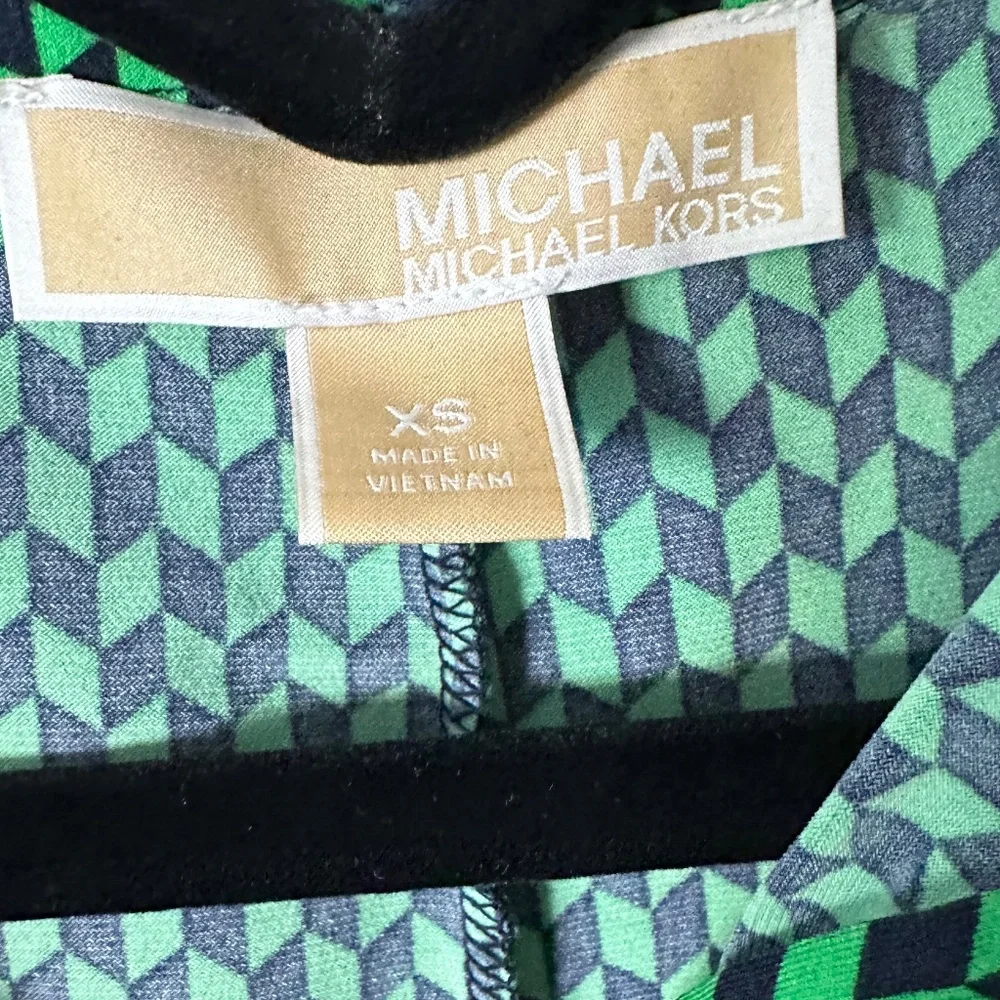 Michael Kors button up Rusched dress